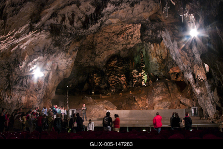 Az Aggteleki Nemzeti Park-stock-foto