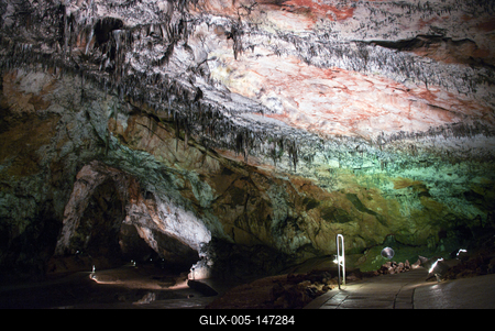 Az Aggteleki Nemzeti Park-stock-foto