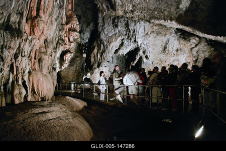 Az Aggteleki Nemzeti Park-stock-foto