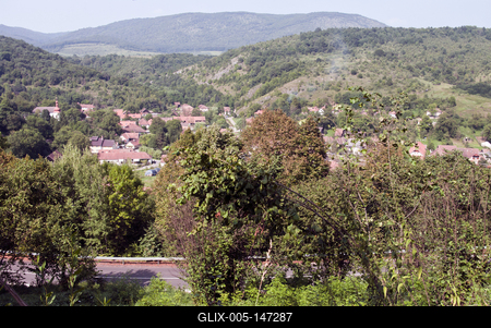 Az Aggteleki Nemzeti Park-stock-foto