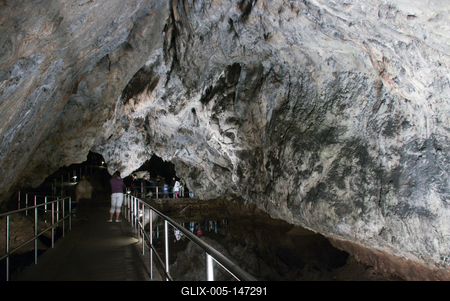 Az Aggteleki Nemzeti Park-stock-foto