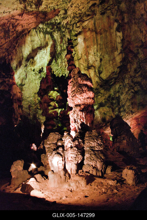 Az Aggteleki Nemzeti Park-stock-foto