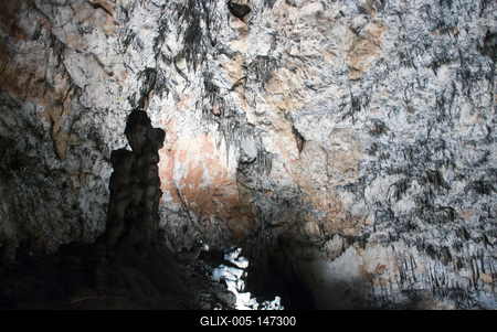 Az Aggteleki Nemzeti Park-stock-foto