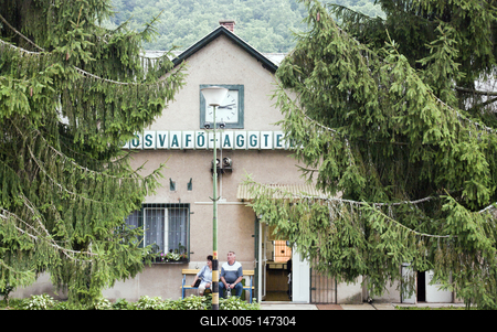 Az Aggteleki Nemzeti Park-stock-foto