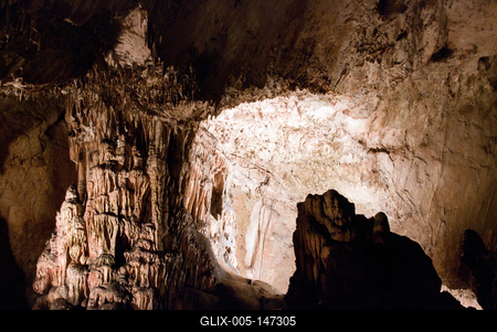 Az Aggteleki Nemzeti Park-stock-foto