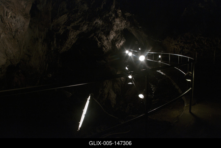 Az Aggteleki Nemzeti Park-stock-foto