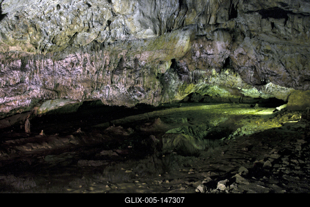 Az Aggteleki Nemzeti Park-stock-foto