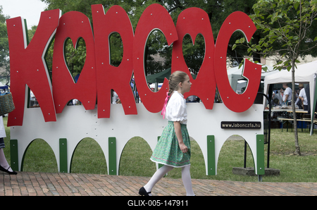 XX. Karcagi Birkafõzõ Fesztivál-stock-foto