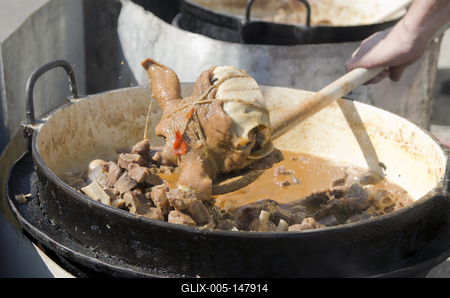 XX. Karcagi Birkafõzõ Fesztivál-stock-foto