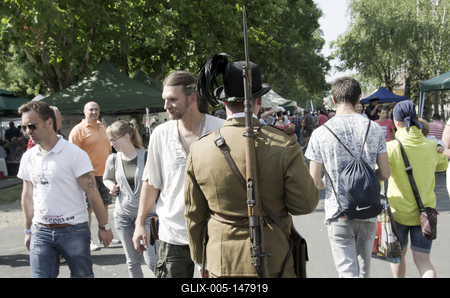 XX. Karcagi Birkafõzõ Fesztivál-stock-foto