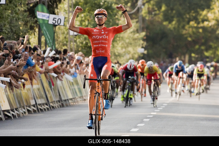 TOUR DE HONGRIE 2018 HAJDUSZOBOSZLO-stock-foto