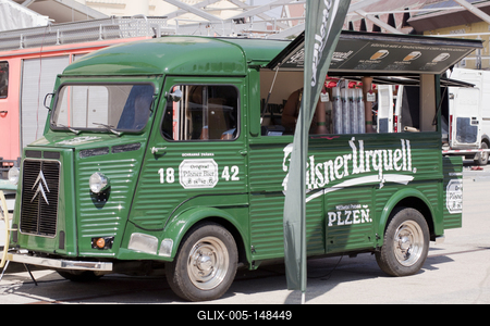 Food Truck Show Debrecen 2018-stock-foto