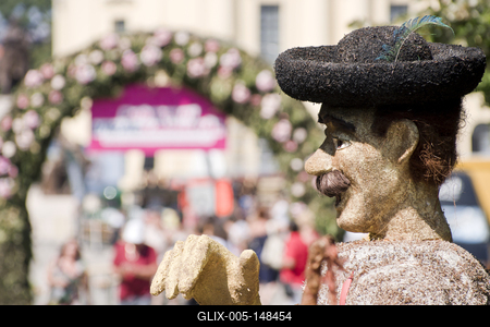Flower Carnival 2018 Debrecen/Hungary-stock-foto