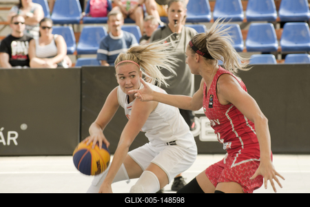 2018.09.01 FIBA 3x3 Basketbal lMaster World Tours Debrecen-stock-foto