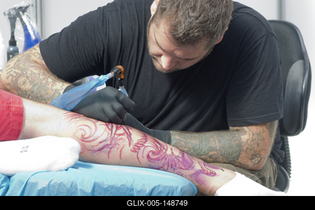 Tetováló Fesztivál Debrecen 2018-stock-foto