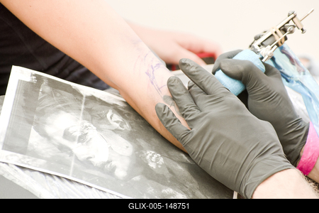 Tetováló Fesztivál Debrecen 2018-stock-foto