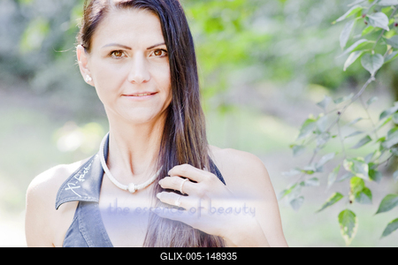 The essence of beauty-stock-foto