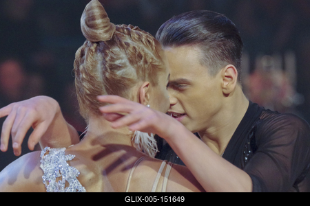 TÁNCSPORT MAGYAR BAJNOKSÁGOK HUNGARIAN DANCE OPEN februar 2-3 2019  MOM SPORT CENTER/BUDAPEST/HUNGARY-stock-foto
