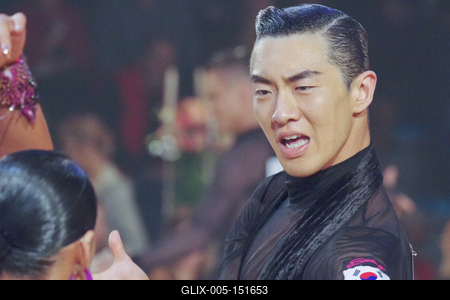 TÁNCSPORT MAGYAR BAJNOKSÁGOK HUNGARIAN DANCE OPEN februar 2-3 2019  MOM SPORT CENTER/BUDAPEST/HUNGARY-stock-foto