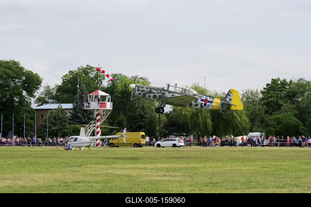 Legendák a Levegőben Repülőnap 2018 Hajdúszoboszló-stock-foto