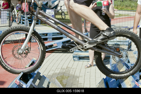Hungarian Trial Bike CUP 2019 DEBRECEN-stock-foto