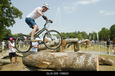Hungarian Trial Bike CUP 2019 DEBRECEN-stock-foto