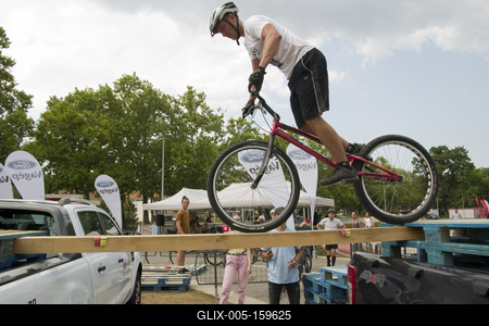 Hungarian Trial Bike CUP 2019 DEBRECEN-stock-foto