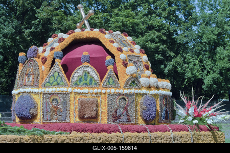 48th Flower Canival Debrecen 2017-stock-foto