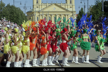 48th Flower Canival Debrecen 2017-stock-foto