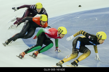 ISU SHORT TRACK HUNGARY EB Debrecen 14-16.01.2020-stock-foto