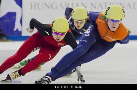 ISU SHORT TRACK HUNGARY EB Debrecen 14-16.01.2020-stock-foto