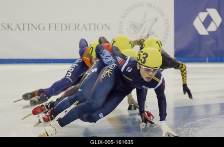 ISU SHORT TRACK HUNGARY EB Debrecen 14-16.01.2020-stock-foto