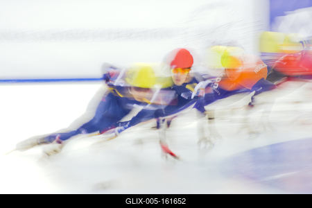 ISU SHORT TRACK HUNGARY EB Debrecen 14-16.01.2020-stock-foto