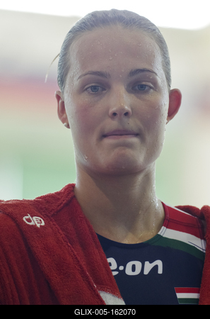 Hungary-China woman waterpolo-stock-foto