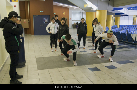 ISU European Short Track Speed Skating Championships January 24-26, 2020 Debrecen, Hungary-stock-foto