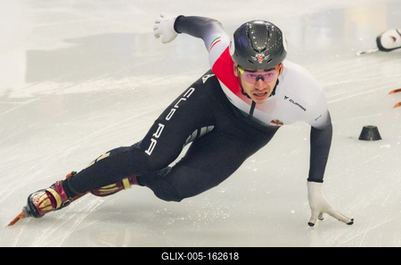ISU European Short Track Speed Skating Championships January 24-26, 2020 Debrecen, Hungary-stock-foto