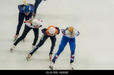 ISU European Short Track Speed Skating Championships January 24-26, 2020 Debrecen, Hungary-stock-foto