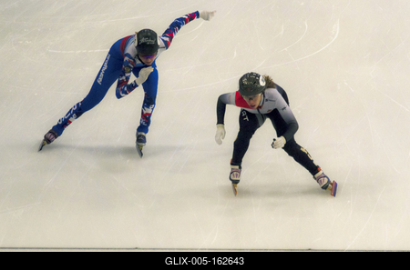 ISU European Short Track Speed Skating Championships January 24-26, 2020 Debrecen, Hungary-stock-foto