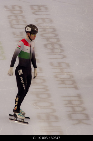 ISU European Short Track Speed Skating Championships January 24-26, 2020 Debrecen, Hungary-stock-foto