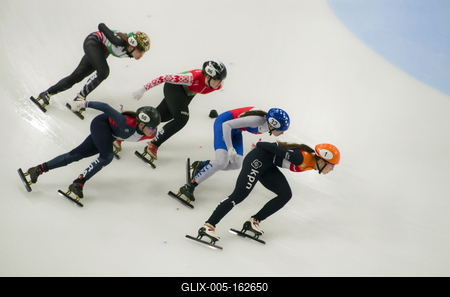 ISU European Short Track Speed Skating Championships January 24-26, 2020 Debrecen, Hungary-stock-foto