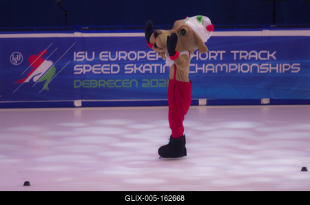 ISU European Short Track Speed Skating Championships January 24-26, 2020 Debrecen, Hungary-stock-foto