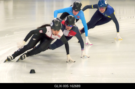 ISU European Short Track Speed Skating Championships January 24-26, 2020 Debrecen, Hungary-stock-foto
