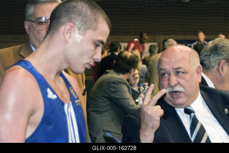 Bacskai Balázs bokszoló-stock-foto