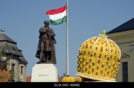 Flowerart car carnival 2020 Hungary/Debrecen-stock-foto