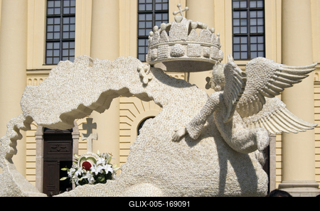 Flowerart car carnival 2020 Hungary/Debrecen-stock-foto