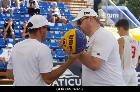 3X3 Street Basketball DEBRECEN/HUNGARY-stock-foto