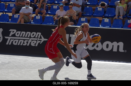 3X3 Street Basketball DEBRECEN/HUNGARY-stock-foto