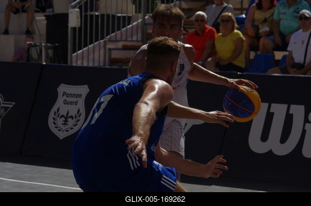 3X3 Street Basketball DEBRECEN/HUNGARY-stock-foto