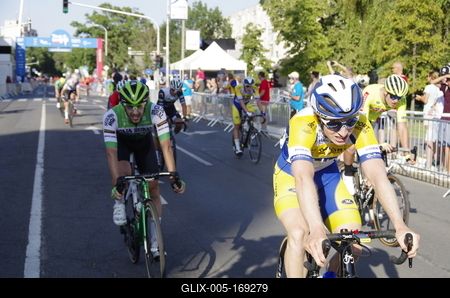 Tour de Hongrie 2020 2th stage-stock-foto