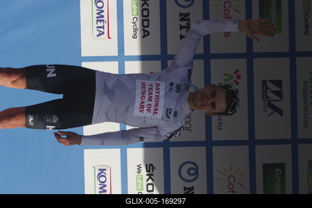 Tour de Hongrie 2020 2th stage-stock-foto